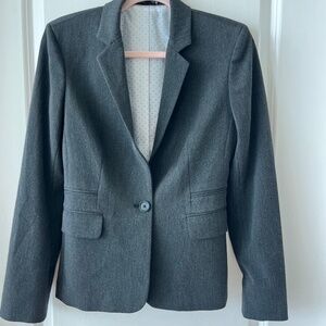 Express Gray Tailored Blazer Jacket Size 4